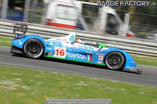 2008-04-26 Monza 0631 Le Mans Series - Collard-Bouillon - Pescarolo - Judd